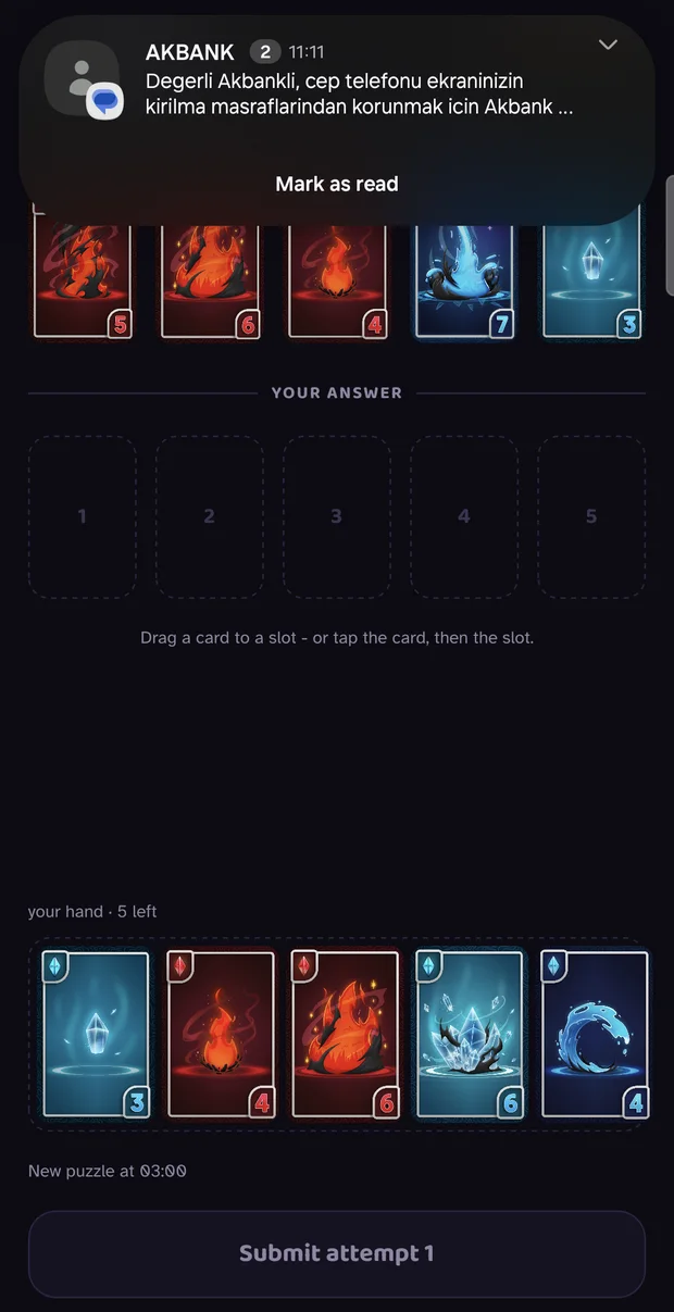 Outguess — the daily puzzle board